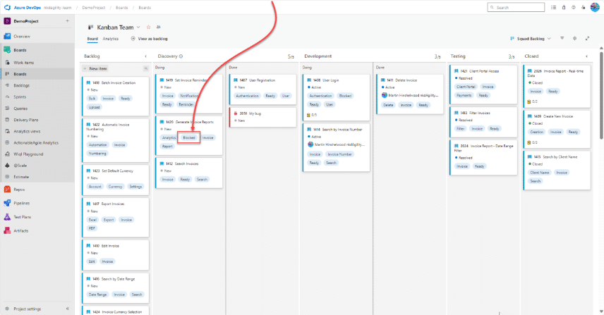 Blocked Columns on Kanban Boards Obfuscate Workflow and Undermine Effectiveness