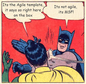 Choosing a Process Template for your Team Project