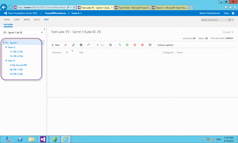 Naked ALM: Many Teams on the same cadence and product