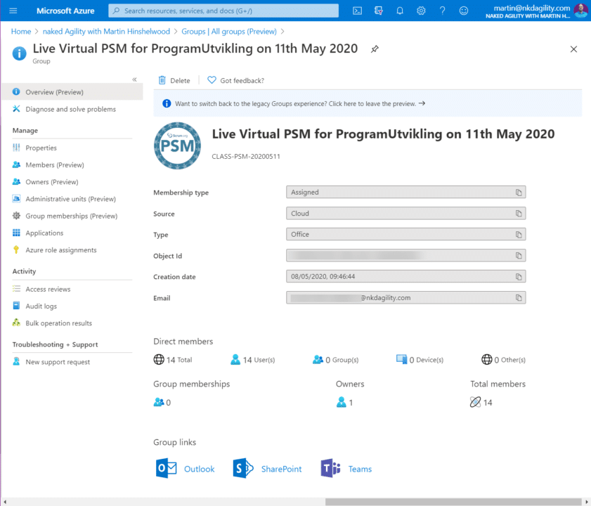 Configuring Microsoft Teams for Live Virtual Training