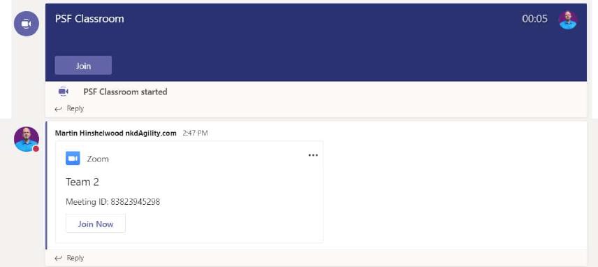 Delivering Live Virtual Classes in Microsoft Teams and Mural