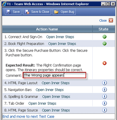 Edit and Run test cases from the web