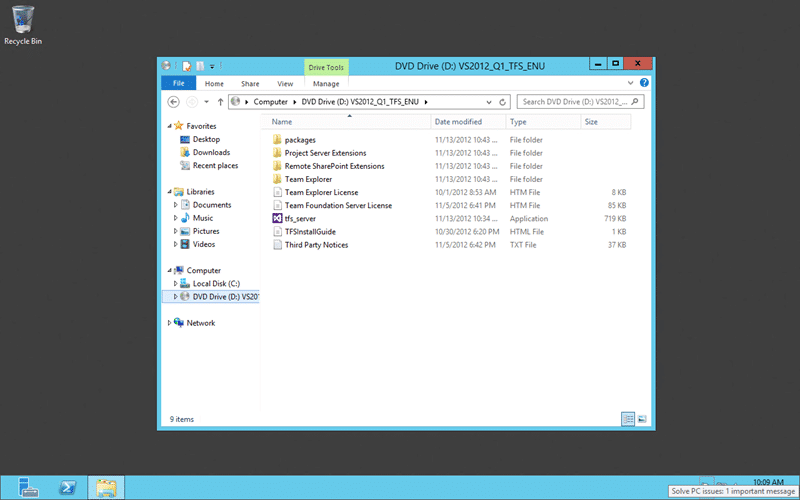 Visual Studio 2012 Q1 Team Foundation Server