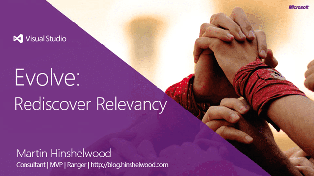 Evolve: Rediscover Relevancy